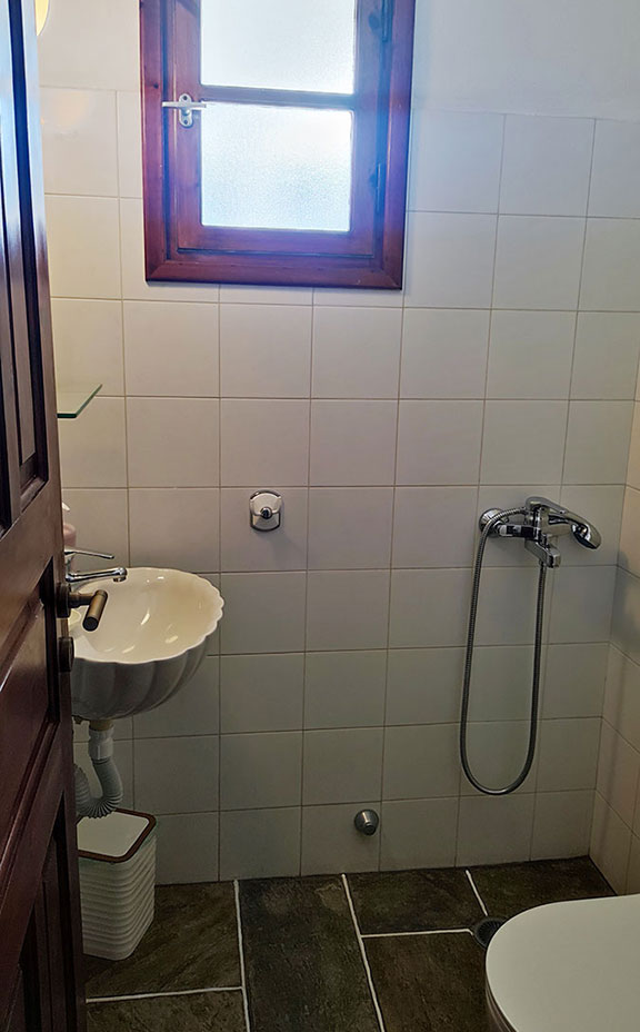Bathroom at Villa Vathi